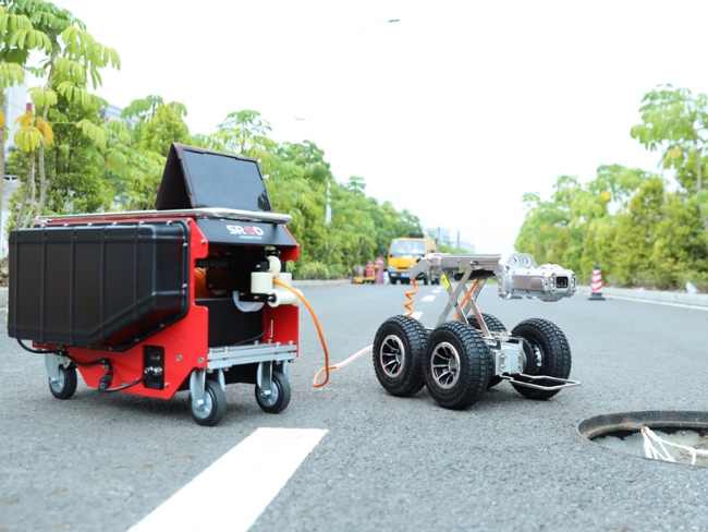 松原管道检测机器人